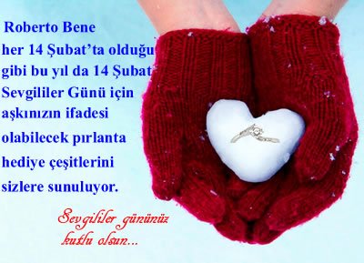 Roberto Bene Pırlanta ile 14 şubat