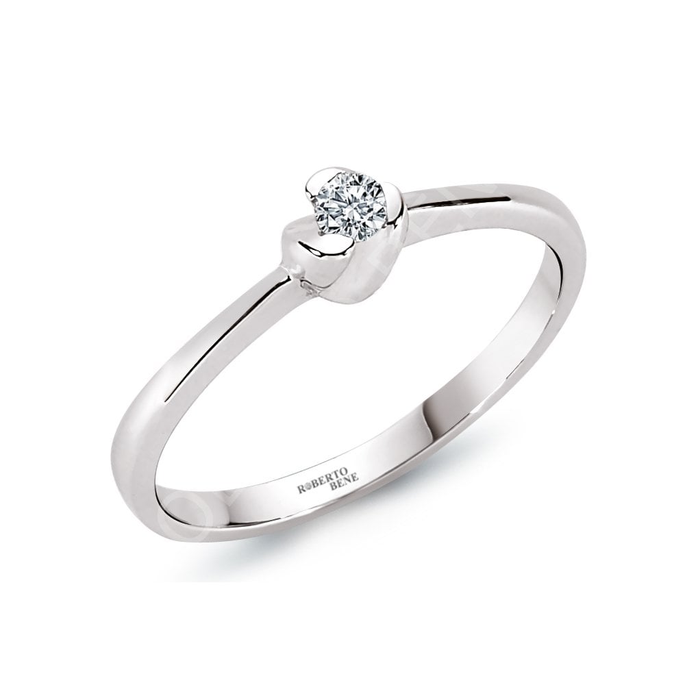 0.07 Karat Tektaş Pırlanta Yüzük