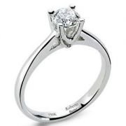 0.45 Karat Tektaş Pırlanta Yüzük G Renk VS2 Berraklık