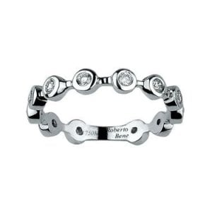 0.30 Karat Tasarım Tamtur Pırlanta Yüzük Rose Altın