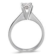 0.90 Karat G Renk VS2 Berraklık Uluslararası Sertifikalı Tektaş Yüzük