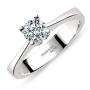 0.44 Karat E Renk Uluslararası Sertifikalı Pırlanta Tektaş Yüzük