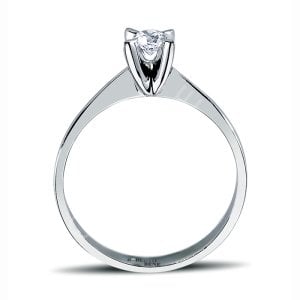 0.30 Karat F Renk VS1 Berraklık Tektaş Pırlanta Yüzük GIA Sertifikalı