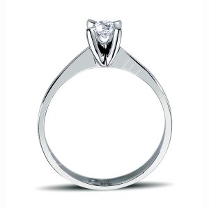 0.30 Karat G Renk VS1 Berraklık GIA Sertifikalı Tektaş Yüzük