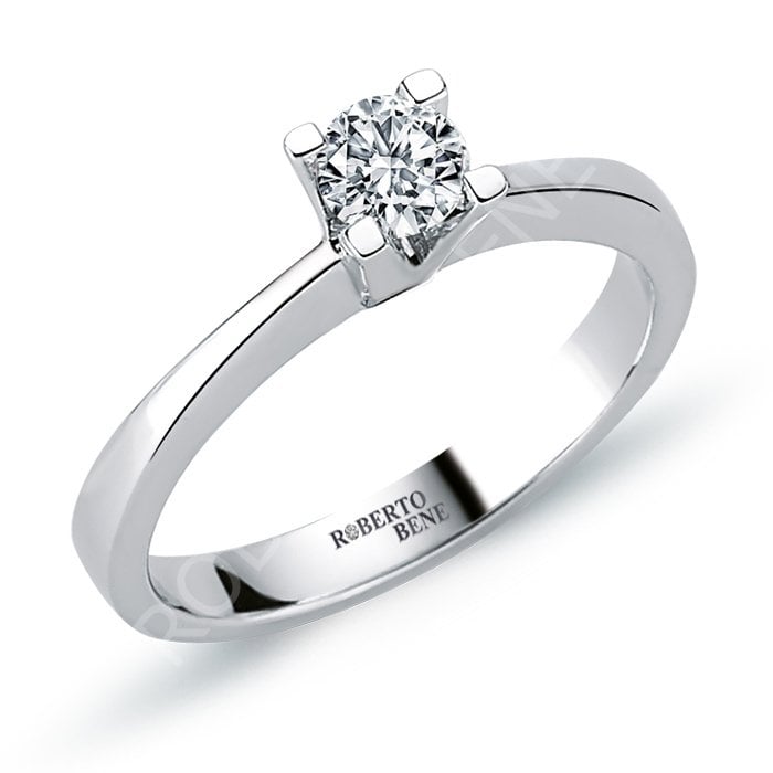 0.40 Ct. D Renk VVS1 Berraklık Tektaş Yüzük GIA Sertifikalı