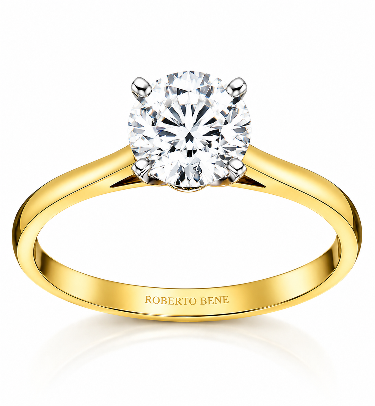 1,00 CARAT J RENK SI2 BERRAKLIK TEKTAŞ YÜZÜK