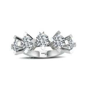 3.00 Karat F Renk Beştaş Pırlanta Yüzük