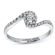 0.34 Karat Tektaş Pırlanta Yüzük