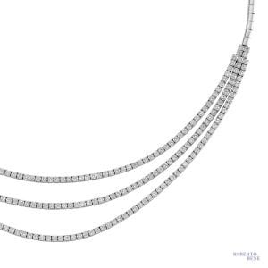 7.98 Karat Eternity Line Pırlanta Gerdanlık | Roberto Bene