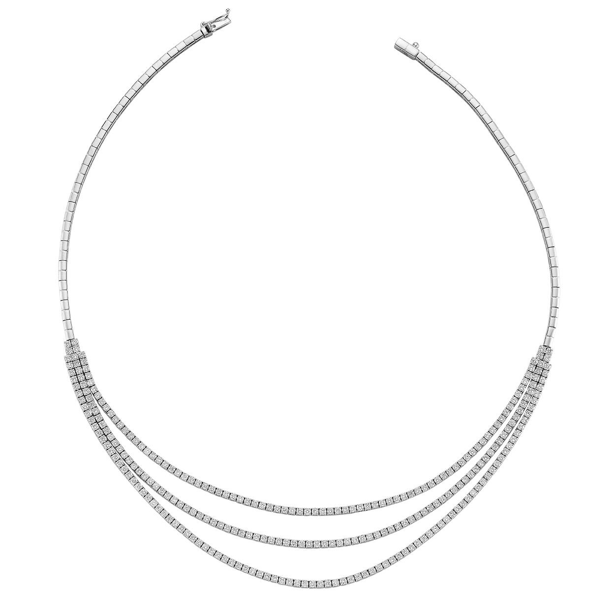 7.98 Karat Eternity Line Pırlanta Gerdanlık | Roberto Bene