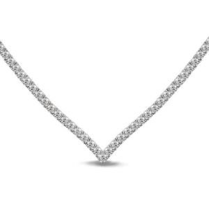 3.38 Karat F Renk Pırlanta Gerdanlık