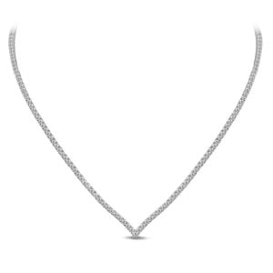 3.38 Karat F Renk Pırlanta Gerdanlık