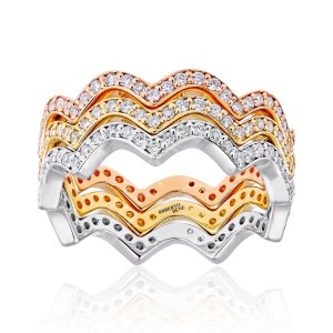 0.29 Karat G Renk VS Berraklık Özel Tamtur Pırlanta Alyans Yüzük Sarı Altın