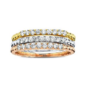 0.16 Karat F Renk Pırlanta Yarımtur Yüzük