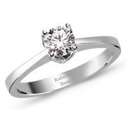 0.50 Karat E Renk VS Berraklık GIA Pırlanta Sertifikalı Tektaş Tasarım Yüzük