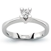 0.20 Karat F Renk Tektaş Pırlanta Yüzük | Roberto Bene