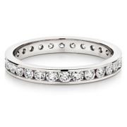 Tek sıra pırlanta tamtur yüzük 0.95 ct.