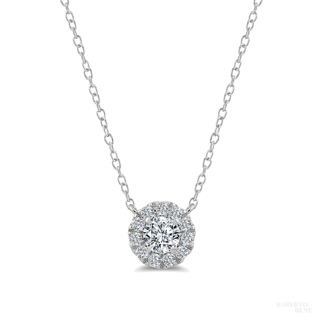 0.20 Karat Tek Taş Kolye Regina Dizayn