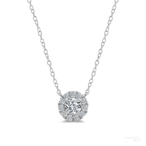 0.20 Karat Tek Taş Kolye Regina Dizayn