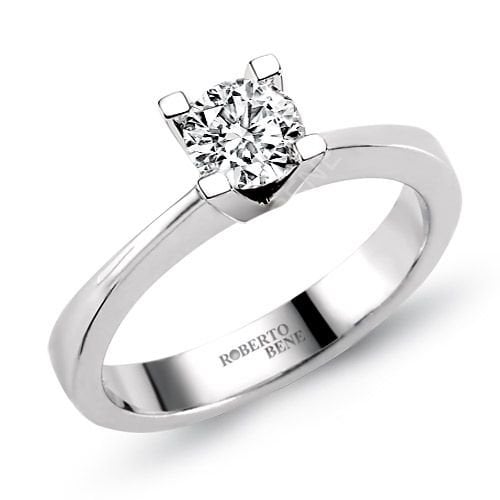 0.70 Karat E Renk VS2 Berraklık GIA Sertifikalı Tektaş Pırlanta Yüzük