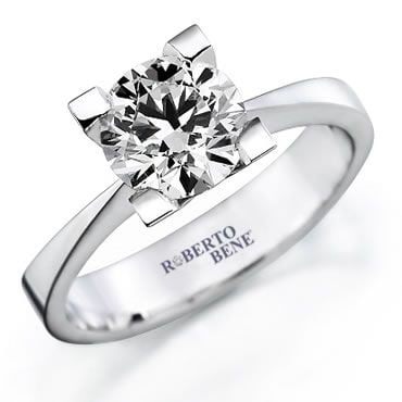 2,00 Karat Pırlanta Uluslararası Sertifikalı Tektaş Yüzük