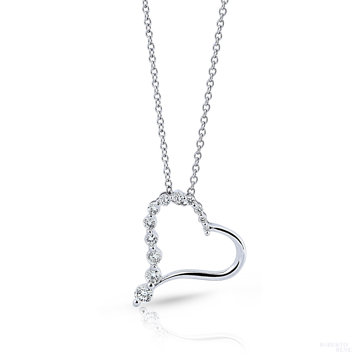 Kalbim Pırlanta Kolye by Hira