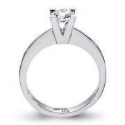 0,80 ct. F Renk SI Berraklık HRD Sertifikalı Pırlanta Tektaş Yüzük