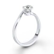 0.70 Karat G Renk VS2 Berraklık GIA Sertifikalı Tektaş Pırlanta Yüzük