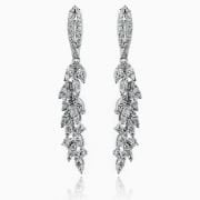 1.44 ct. G Colour VS Berraklık Honey Dizayn Düğün Takısı Pırlanta Set Küpe