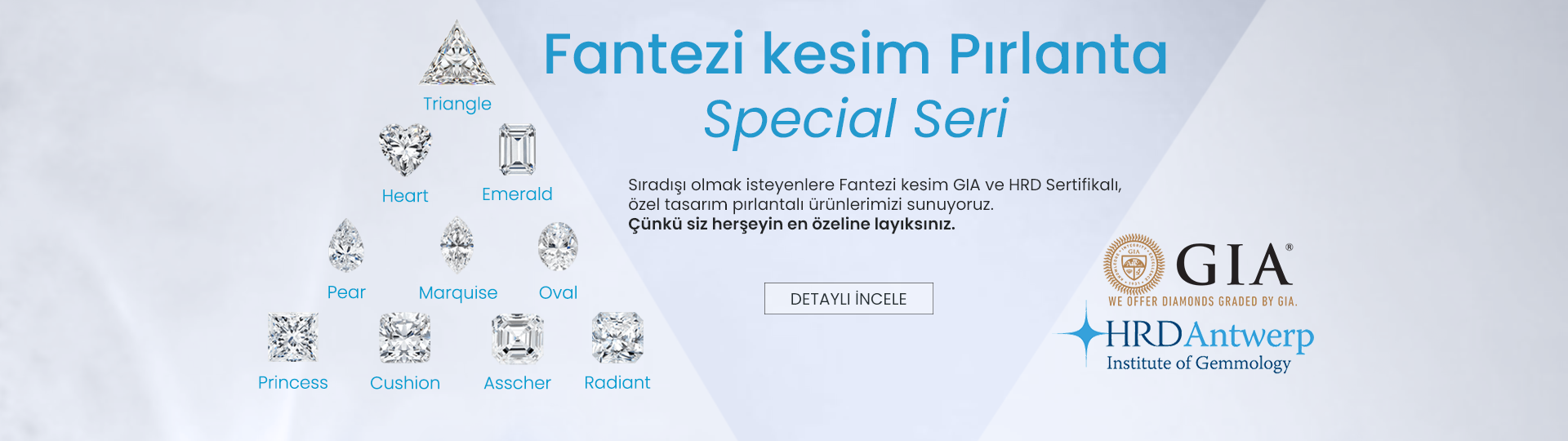 Fantezi Kesim Pırlantalar